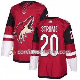 Adidas Maillot de Hockey Arizona Coyotes Dylan Strome 20 2017-2018 Maroon Authentic - Homme